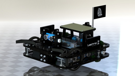 Marvin万向轮机器人车(Arduino系统)结构缩略图